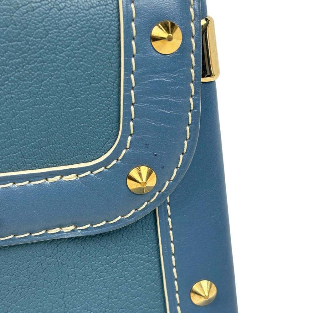 Louis Vuitton Tarantue One-Shoulder Handbag, Suhali Blue, M91821, Women's - Picture 5 of 10